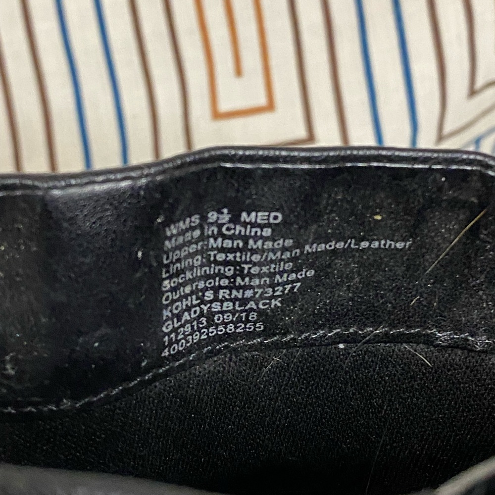 Black Dress Boots - Picture 4 of 4